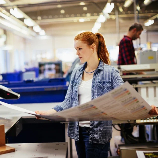 Print purchasing platform connecting buyers and producers